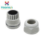 Dustproof Grey Nylon Cable Gland M63 Series Nickel Plating Surface For LED Lamp