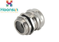 G 1 / 4 Metal Protective EMC Cable Gland , Industrial Watertight Cable Gland