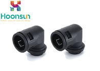 Flexible Pipe Nylon Cable Gland Fast Right Angle Fittings Union Connector