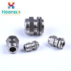PG16 SS304 Metal Cable Gland Stainless With NBR Hermetic Seal For Cable
