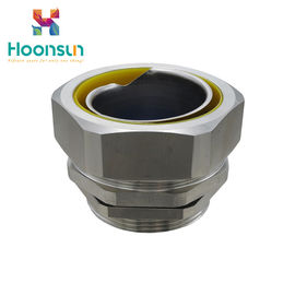 Chromium Plated Brass Pipe Fittings IP65 Waterproof With Stainless DPJ