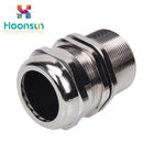 Electroplating Brass Cable Gland Longer Thread Type With Tensile &amp; Waterproof