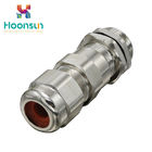 Reliability / Safety Explosion Proof Cable Gland With Nickel Plated Brass