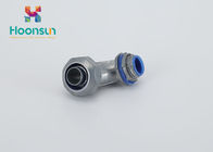 Liquid Tight Connector Flexible Conduit / 90 Degree Conduit Box Connector With Flameproof