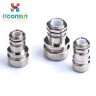 Nickel Plated Metal Hose Fittings / Metallic M Cable Gland With Galvanized Steel