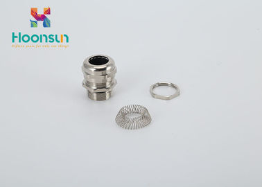 Customized Waterproof EMC Brass Cable Gland Top Metric Thread With Spring Claw