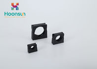 AD25 Black / Grey Plastic Hose Clamps Corrugated Type For Flexible Pipe