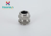 M20 Waterproof Cable Gland , Metal Brass Cable Connector With 6 - 12mm Dia