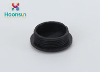 PG21 Waterproof IP54 Nlyon UL94 - V2 Cable Gland Plug In Black Color