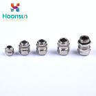 M Thread Ip68 Cable Gland Electrical Silicon Rubber Insert Type With Brass Lock Nuts