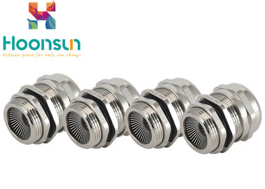 CE ROHS S Type EMC Cable Gland For Cables , IP68 Cable Gland High Performance