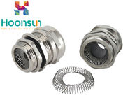 Spring Type EMC Cable Gland NPT Thread Brass Cable Gland With LockNut