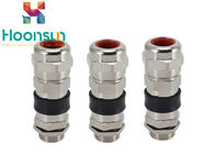 Double Seal Metal Armored Cable Gland Waterproof IP68 Flame Retardant