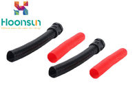 AD15.8 Black &amp; Red Flexible Hose Pipe Standard Plastic Corrugated Pipe 