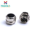 Nickel Plated Brass EMC Cable Gland 25mm Thread For Cable Protection