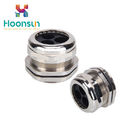 Dustproof Waterproof Copper Cable Gland M12 - M63 With Silicone Multiple Entry
