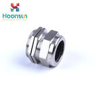 Metric Thread Stainless Steel Cable Gland , Explosion Proof Cable Gland Water Resistance