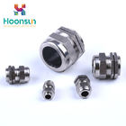 PG16 SS304 Metal Cable Gland Stainless With NBR Hermetic Seal For Cable