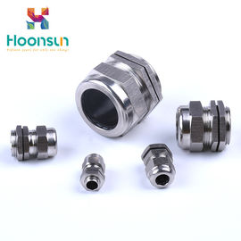 PG Thread SS304 Stainless Steel Cable Gland With NBR Hermetic Seal