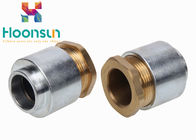 M25 TH Metric Thread Marine Cable Gland Chromium Plated With Silicone Rubber