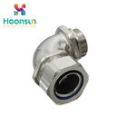 Right Angle 90 Degree Brass Union Connector M25 Male Threaded