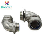 Right Angle Liquid Tight Fittings Metal Elbow Hose Fittings For Joining Pipe Lines