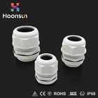 M25 Thread Dustproof Waterproof IP68 Nylon Cable Gland With Balck Customized Colors