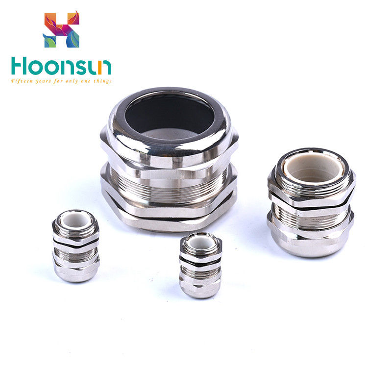 M36 Direct Type Metal Brass 20mm Cable Gland With Waterproof IP65 Grade
