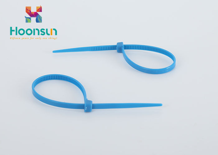 2.5*100mm Cable Gland Kit UL94 - V2 Nylon PA66 Blue Self - Locking Cable Tie