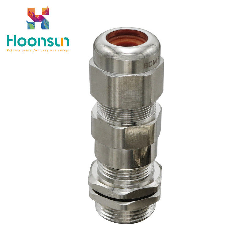 Double Seal SS316L Armored Cable Gland Waterproof IP68