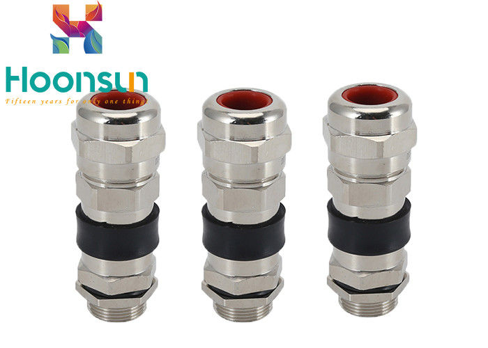 Customized Flameproof Cable Gland Double Sealed / Compression Explosion - Proof