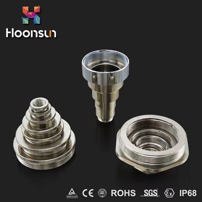 Cable Gland Accessories Nickel Plated Brass Cable Gland Metal Reducer
