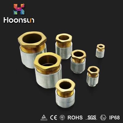 Clamping Explosion Proof TJ16 Cable Gland IP54 Waterproof For Stuffing Box